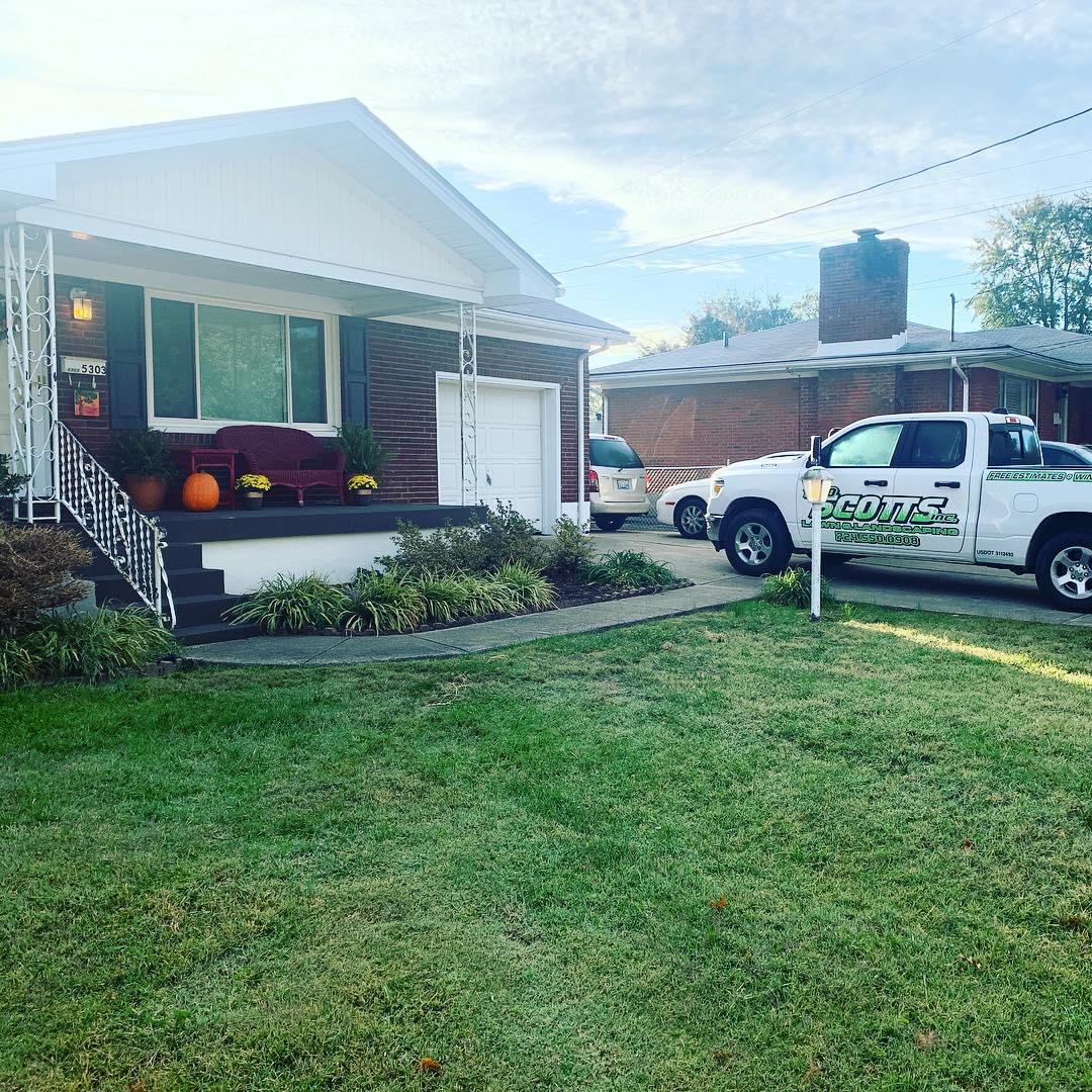 Truck in Driveway
